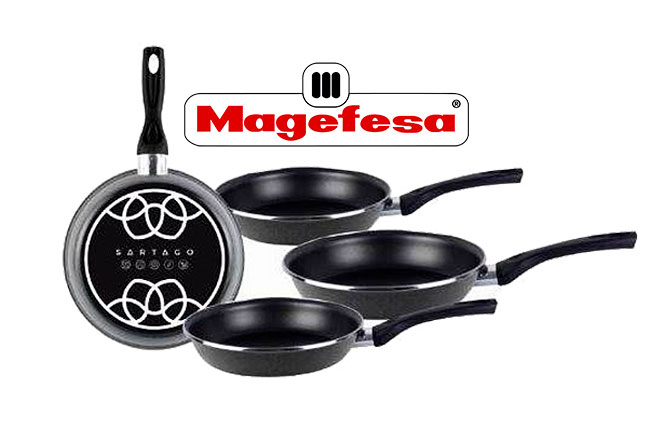 Magefesa® Comte set de sartenes 24 + 28cm de diámetro - Menajeando